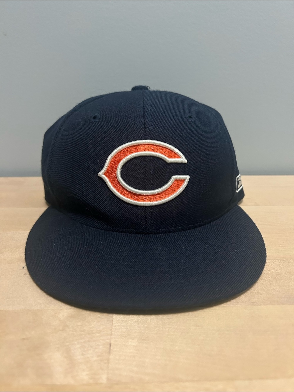 Chicago Bears Reebok On Field Sideline Fitted Cap Size 7 1/8